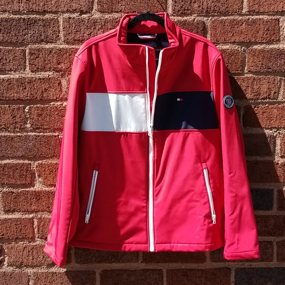 Men's Tommy Hilfiger Fleece Lined Jacket EUC